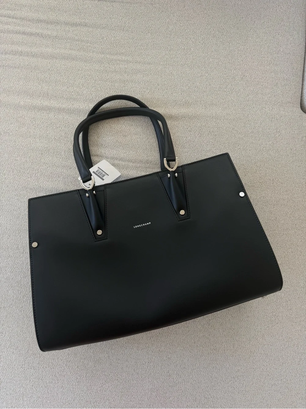 longchamp paris premier leather tote